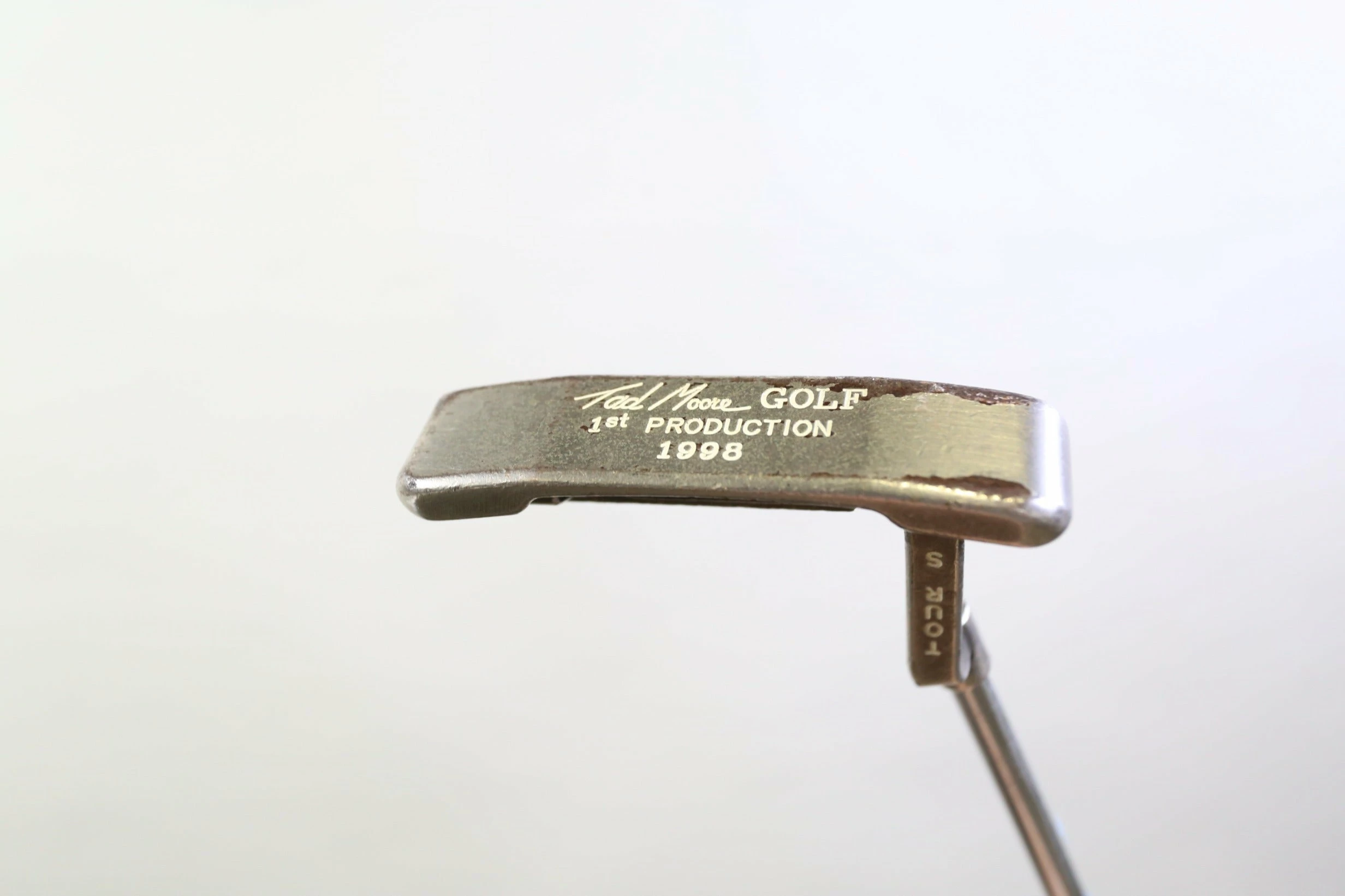 Maxfli Tad Moore Tour S "Shorty" Copper Face 1st Production '98 35 In Putter 1 Maxfli Tad Moore Tour S "Shorty" Copper Face 1st Production '98 35 In Putter