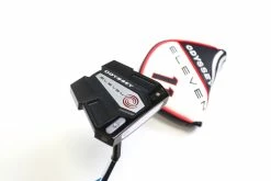 Odyssey Eleven Tour Lined DB Red Stroke Lab Putter RH 35 In Graphite/Steel Shaft
