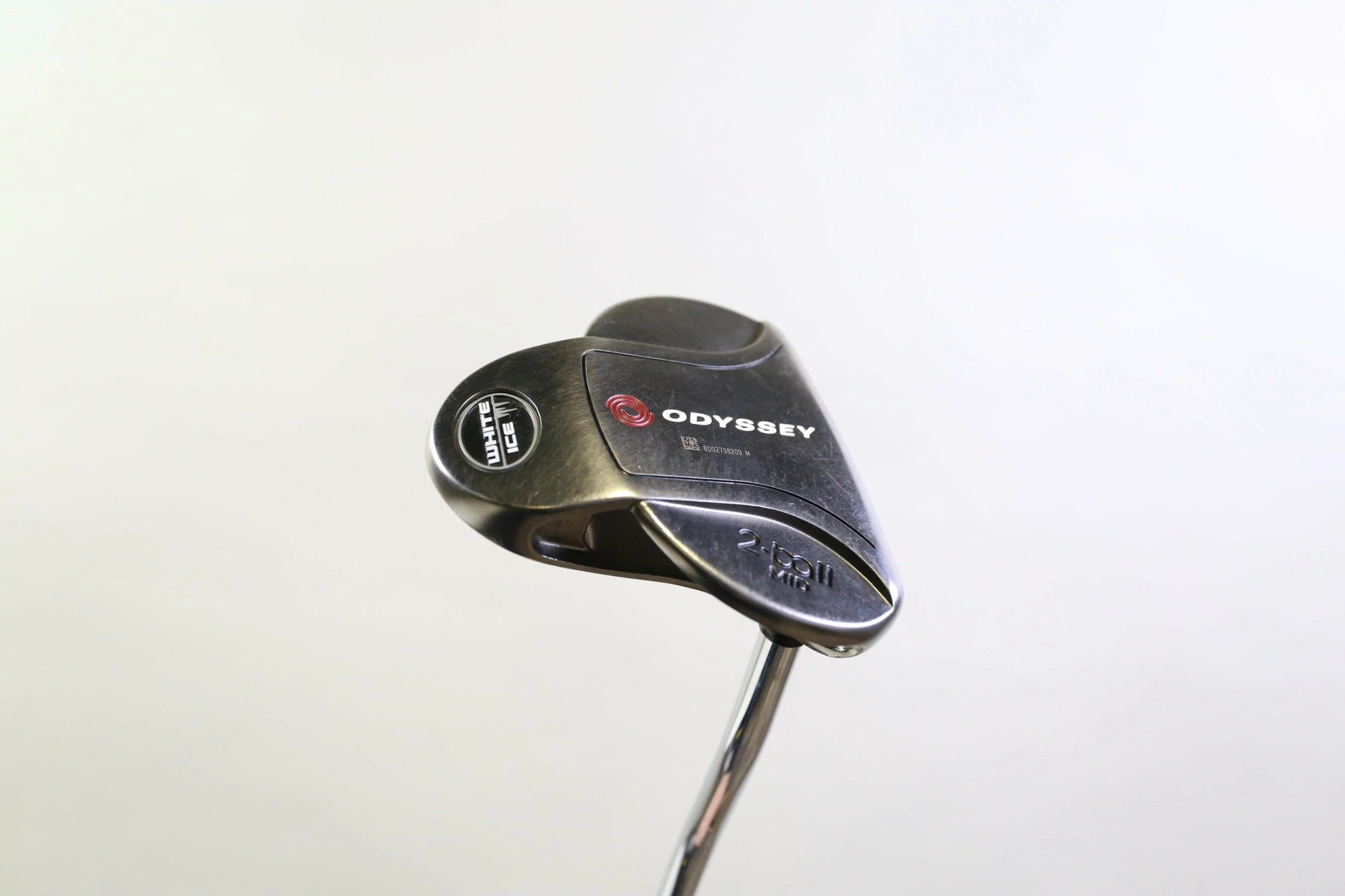Odyssey White Ice 2-Ball Mid Putter RH 37.75 In Steel Shaft Traxion Grip 1 Odyssey White Ice 2-Ball Mid Putter RH 37.75 In Steel Shaft Traxion Grip