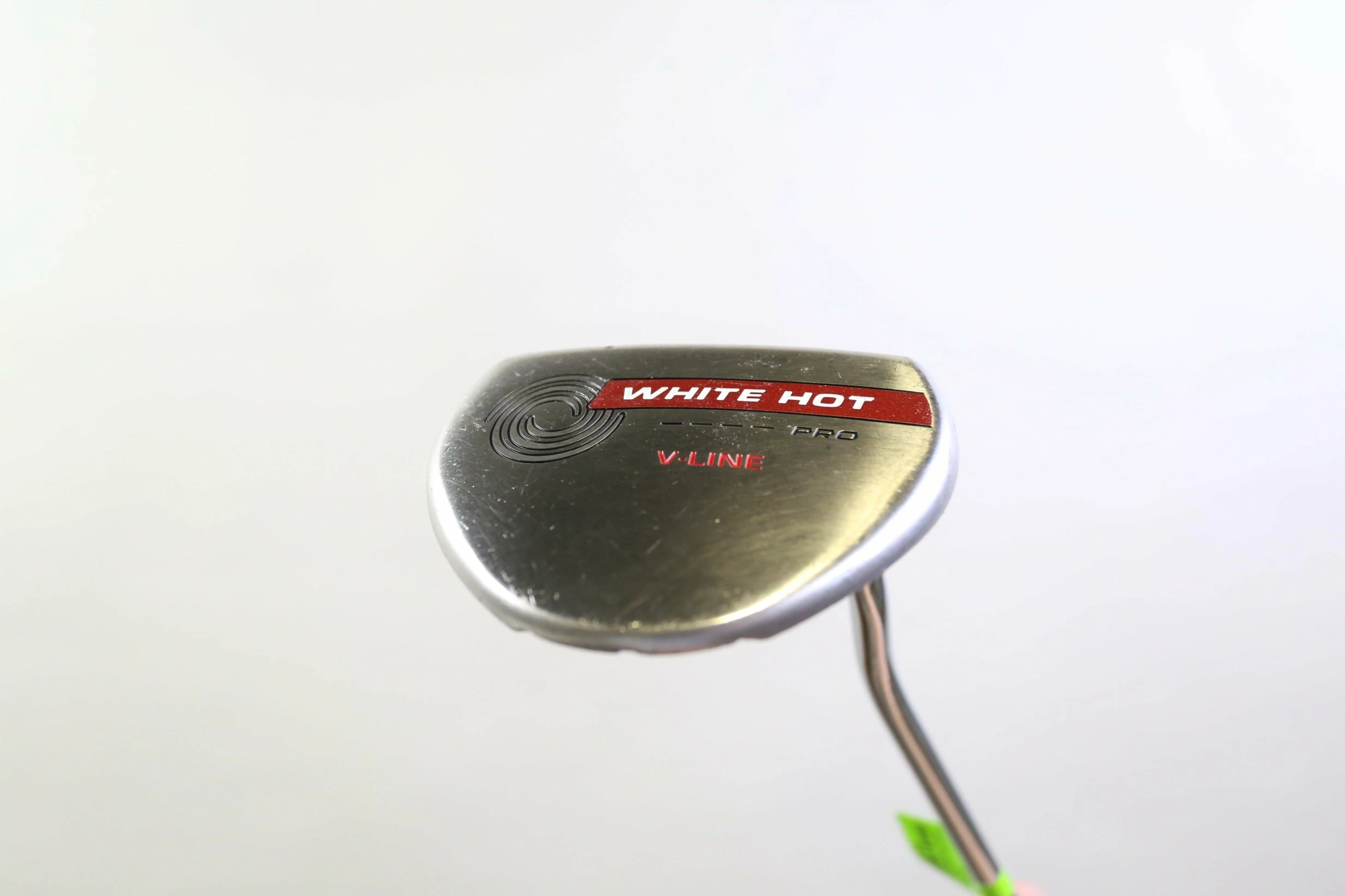 Odyssey White Hot Pro V-Line Putter RH 35 In Odyssey Steel Shaft New Grip 1 Odyssey White Hot Pro V-Line Putter RH 35 In Odyssey Steel Shaft New Grip