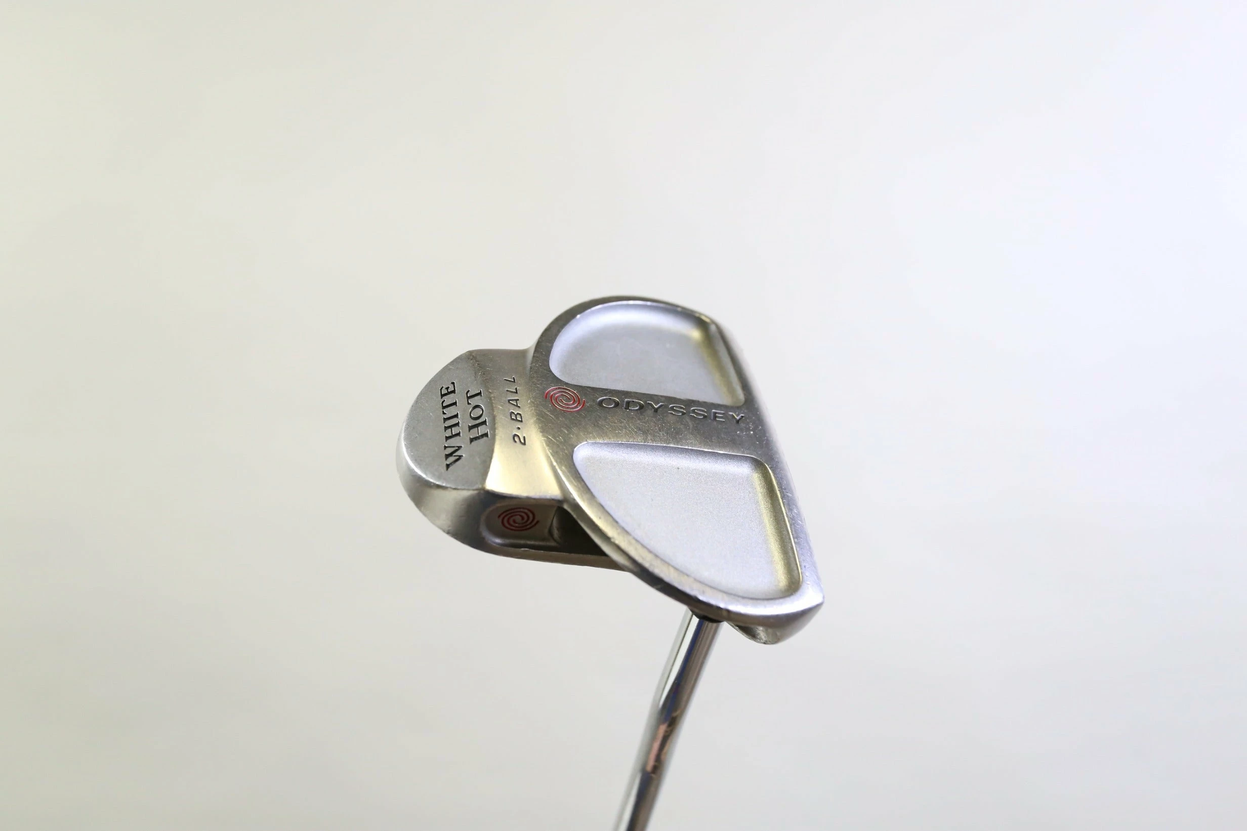 Odyssey White Hot 2-Ball Putter RH 35 In Steel Shaft Odyssey Grip Mallet 1 Odyssey White Hot 2-Ball Putter RH 35 In Steel Shaft Odyssey Grip Mallet
