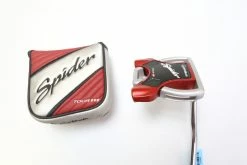 TaylorMade Spider Tour Red Putter RH 33.75 In Steel Shaft Pistol GT 2.0 Grip