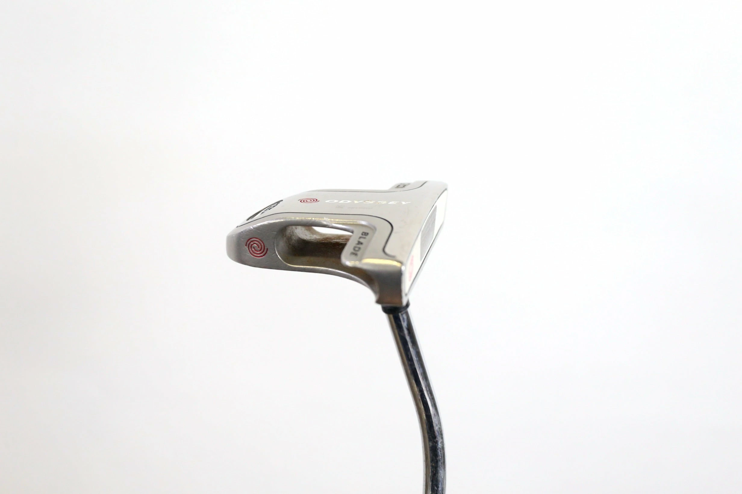 Odyssey White Steel 2-Ball Blade Putter RH 33.5 In Steel Shaft 2 Odyssey White Steel 2-Ball Blade Putter RH 33.5 In Steel Shaft - Image 2