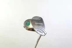 Odyssey White Steel 2-Ball Putter RH 34 In Steel Shaft Oncourse Grip Mallet