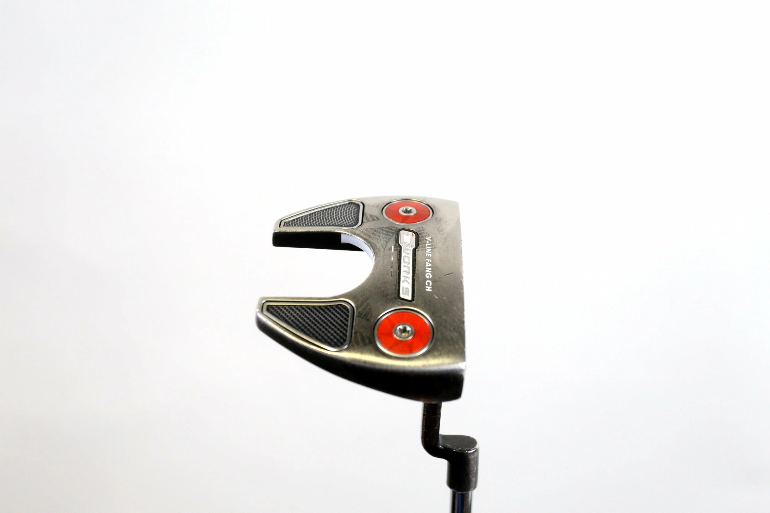 Odyssey O-Works V-Line Fang CH Putter RH 35 In Odyssey Steel SuperStroke Grip 1 Odyssey O-Works V-Line Fang CH Putter RH 35 In Odyssey Steel SuperStroke Grip