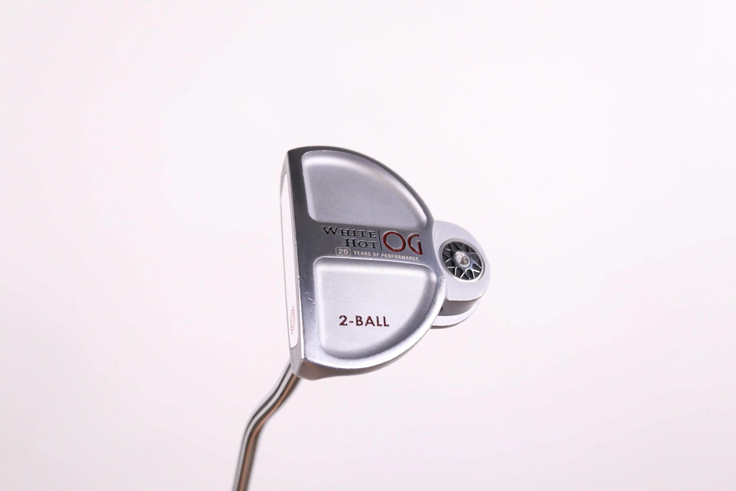 LEFTY Odyssey White Hot OG 2 Ball Putter 35 In Odyssey White Hot OG Steel Shaft 2 LEFTY Odyssey White Hot OG 2 Ball Putter 35 In Odyssey White Hot OG Steel Shaft - Image 2