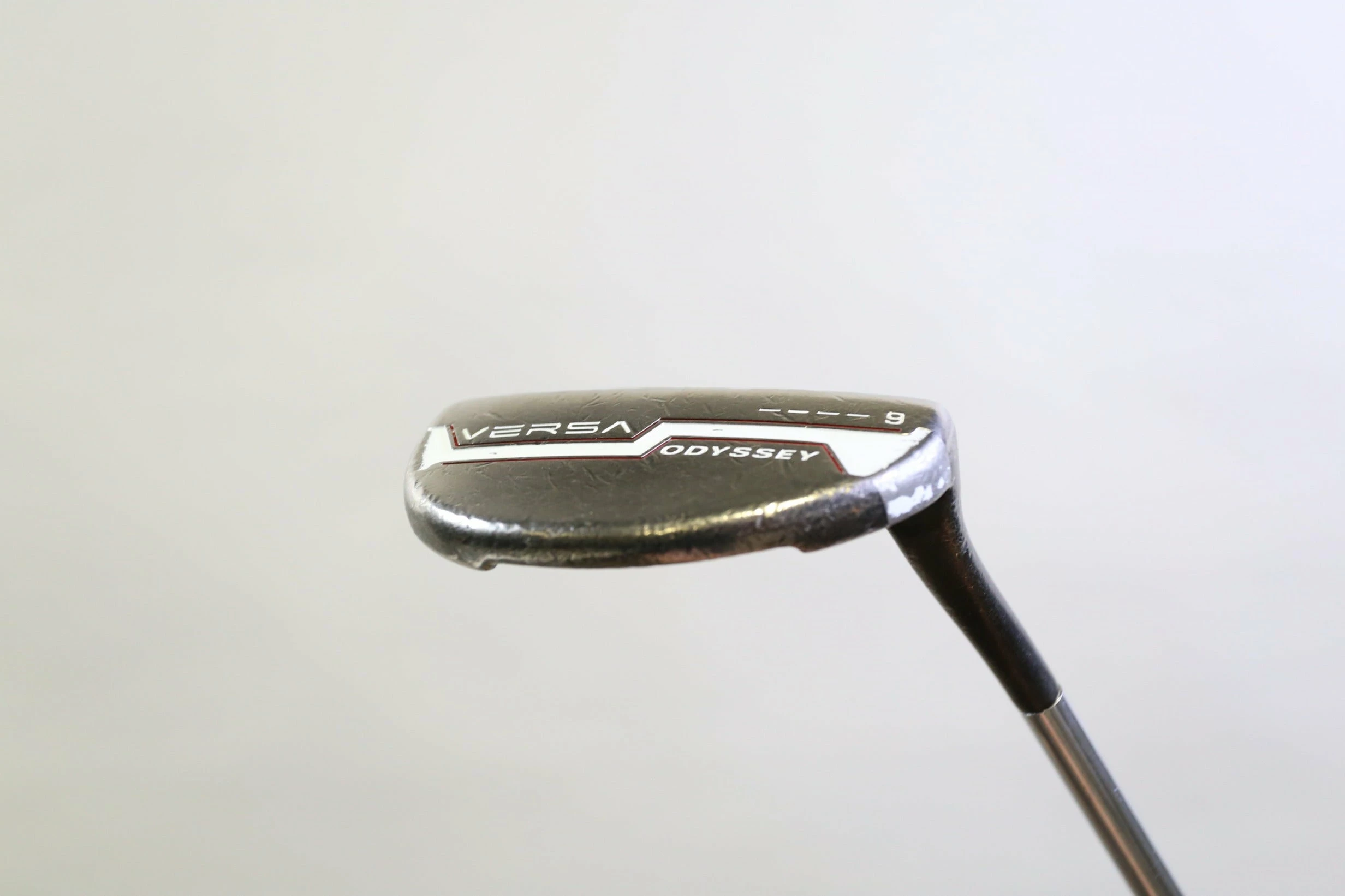 Odyssey Versa #9 Black Putter RH 34 In Steel Shaft Tour SNSR Grip Mid-mallet 1 Odyssey Versa #9 Black Putter RH 34 In Steel Shaft Tour SNSR Grip Mid-mallet