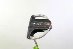 LEFTY Odyssey White Hot XG 2-Ball SRT Putter 34 In Steel Shaft Odyssey Grip