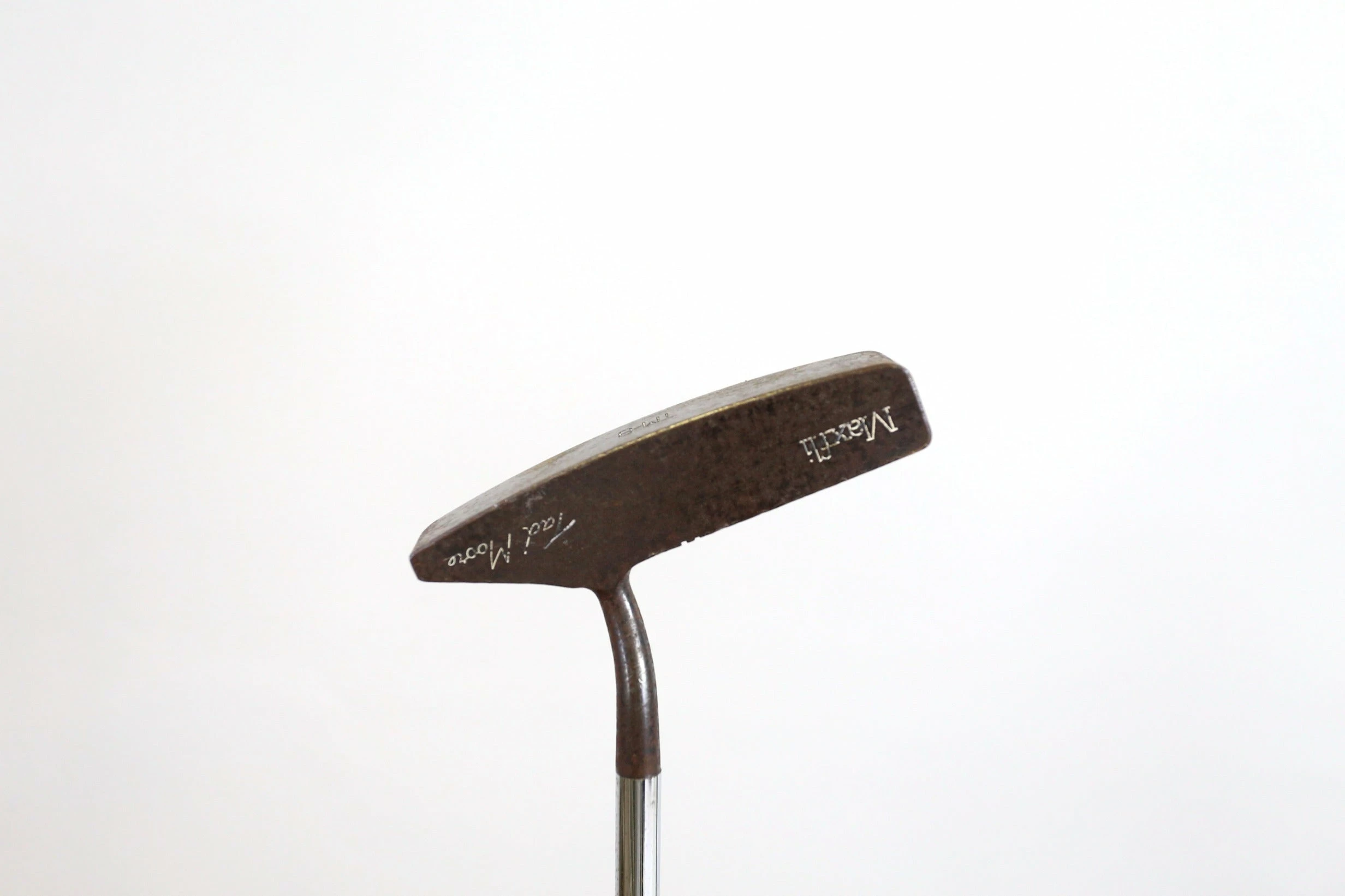 MaxFli Tad Moore TM-8 Putter RH 34 In Steel Shaft Crown Jumbo Pistol Grip 6 MaxFli Tad Moore TM-8 Putter RH 34 In Steel Shaft Crown Jumbo Pistol Grip - Image 6